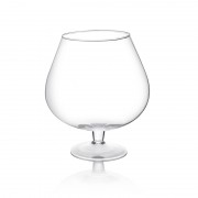 Vaza-taurė stikl. 23cm OB6